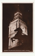 Royaume-uni . London . Big Ben And Boadicea Statue By Night . Westminster - Houses Of Parliament