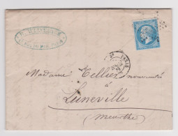 PARIS, 1866, étoile Muette Sur Napoléon N°22 ( SN24/86/4.2) - 1849-1876: Classic Period