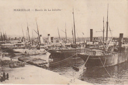 ZY 139-(13) MARSEILLE - BASSIN DE LA JOLIETTE  - NAVIRES - 2 SCANS - Joliette, Port Area