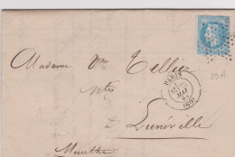 PARIS, 1868, étoile Muette Sur Napoléon N°29A ( SN24/86/4.3) - 1849-1876: Klassik