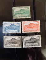 Lot De 5 Timbres Réunion - Ongebruikt