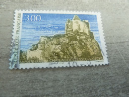 Le Château De Crussol - Ardèche - 3f. - Yt 3169 - Multicolore - Oblitéré - Année 1998 - - Schlösser U. Burgen