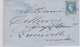 PARIS, 1869, étoile Muette Sur Napoléon N°29 ( SN24/86/5.1) - 1849-1876: Classic Period