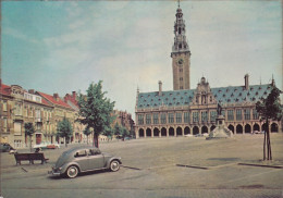 ZY 144- LOUVAIN - BIBLIOTHEQUE DE L'UNIVERSITE - AUTOMOBILE VOLKSWAGEN COCCINELLE - Leuven