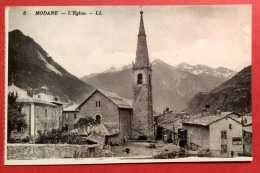 73 - SAVOIE - MODANE - CPA 3 - L' Eglise - éd LL - Modane