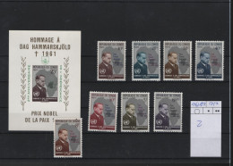 Kongo Kinshasa Michel Cat.No. Mnh/**  96/103 + Sheet 2 - Unused Stamps