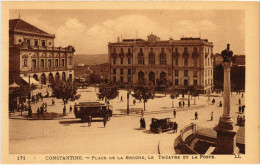 CPA AK CONSTANTINE Place De La Breche - Theatre - Poste ALGERIA (1388852) - Constantine