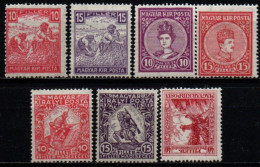 HONGRIE 1916-7 * - Nuevos