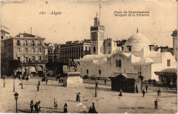 CPA AK ALGER Place Du Gouvernement - Mosquee De La Pecherie ALGERIA (1388657) - Algeri