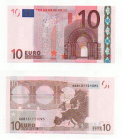 10 Euro  E005B6 2002 Trichet Deutschland UNC - 10 Euro