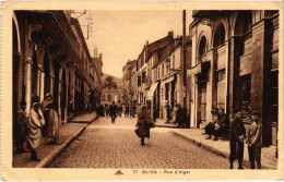 CPA AK BLIDA Rue D'Alger ALGERIA (1388609) - Blida