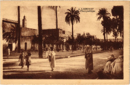 CPA AK LAGHOUAT La Place Publique ALGERIA (1388577) - Laghouat