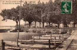 N°1586 W -cpa Aix Les Bains -lac Du Bourget- Le Grand Port Des Bateliers- - Aix Les Bains