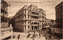 CPA AK ORAN Banque D'Algerie - Boulevard Seguin ALGERIA (1388552) - Oran