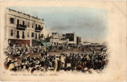 CPA AK ORAN Fete Au Village Negre ALGERIA (1388533) - Oran