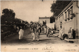 CPA AK MOSTAGANEM Le Marche ALGERIA (1388523) - Mostaganem