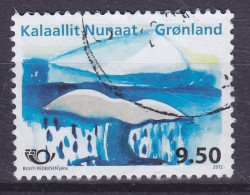 Greenland 2012 Mi. 610, 9.50 Kr. NORDEN Nordia Nordic Joint Issue Walfluke, Eisberg - Usati
