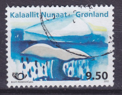 Greenland 2012 Mi. 610, 9.50 Kr. NORDEN Nordia Nordic Joint Issue Walfluke, Eisberg - Gebruikt