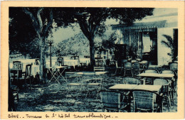 CPA AK BONE Terrasse - Hotel Transatlantique ALGERIA (1389317) - Annaba (Bône)