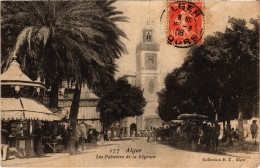 CPA AK ALGER Les Palmiers De La Regence ALGERIA (1389284) - Algeri