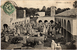 CPA AK BISKRA Le Marche ALGERIA (1389234) - Biskra