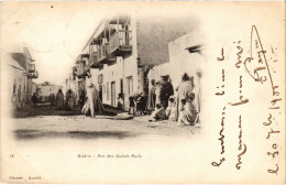 CPA AK BISKRA Rue Des Ouleds Nails ALGERIA (1389152) - Biskra