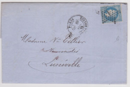 PARIS, 1869, étoile 1 Sur Napoléon N°29 ( SN24/86/9.2) - 1849-1876: Classic Period