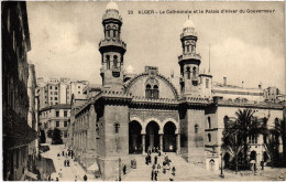 CPA AK ALGER La Cathedrale Et La Palais D'Hiver Du Gouverneur ALGERIA (1389004) - Algeri