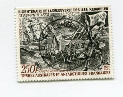 T. A. A. F. PA 28 O BICENTENAIRE DE LA DECOUVERTE DES ILES KERGUELEN - Used Stamps