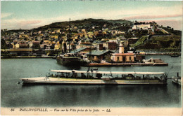 CPA AK PHILIPPEVILLE Vue Sur La Ville Prise De La Jetee ALGERIA (1388962) - Skikda (Philippeville)