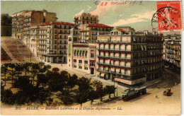 CPA AK ALGER Boulevard Laferriere Et La Depeche Algerienne ALGERIA (1388943) - Algeri