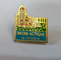 Pin's RECRE ACTION La Livinière - Associations