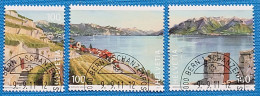 2011 Zu 1397-99 / Mi 2221-23 / YT 2136-38 UNESCO Lavaux Obl. - Used Stamps