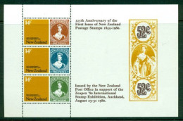 NEW ZEALAND 1980 Mi BL 4** 125th Anniversary Of New Zeland Stamps [B926] - Stamps On Stamps
