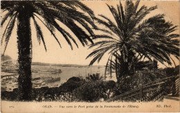 CPA AK ORAN Vue Vers Le Port Prise De La Promenade De L'Etang ALGERIA (1389635) - Oran