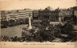 CPA AK ORAN Place D'Armes - Hotel De Ville ALGERIA (1389634) - Oran