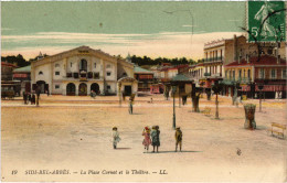 CPA AK SIDI-BEL-ABBES Place Carnot - Theatre ALGERIA (1389597) - Sidi-bel-Abbes