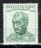 6ème Centenaire De La Naissance D'Erasme De Narni Dit "Le Gattamelata" - 1961-70: Mint/hinged