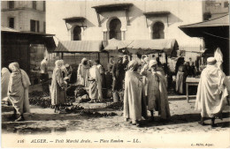 CPA AK ALGER Petit Marche Arabe - Place Randon ALGERIA (1389536) - Algeri