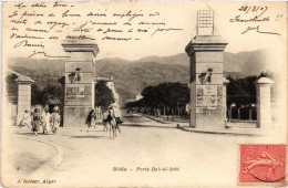 CPA AK BLIDA Porte Bab-el-Sebi ALGERIA (1389531) - Blida