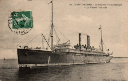 N°1591 W -cpa Saint Nazaire -"le Navarre" Sur Rade- - Steamers