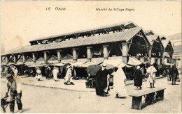 CPA AK ORAN Marche Au Village Negre ALGERIA (1389508) - Oran