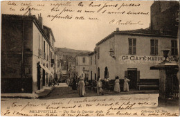 CPA AK PHILIPPEVILLE Une Rue Du Quartier Arabe ALGERIA (1389502) - Skikda (Philippeville)