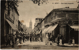 CPA AK SETIF Rue Saint-Augustin ALGERIA (1389493) - Setif