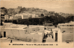 CPA AK MOSTAGANEM Vue Sur La Ville Prise Du Quartier Arabe ALGERIA (1389480) - Mostaganem