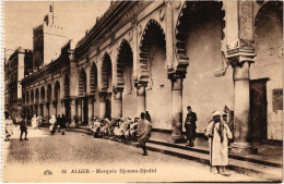 CPA AK ALGER Mosquee Djemaa-Djedid - Statue De Duc D'Orleans ALGERIA (1389454) - Algiers