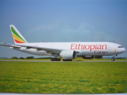 Avion / Airplane / ETHIOPIAN CARGO / Boeing B 777-F6N / Registered As ET-APU - 1946-....: Era Moderna