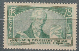 France N° 303 ** Congrés Intern. Caisses D'Epargne - Unused Stamps