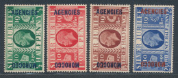 1935 Morocco Agencies - Stanley Gibbons N. 62/65 - MNH** - Sonstige & Ohne Zuordnung