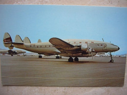 Avion / Airplane / WESTERN AIRLINES / Lockheed L-749A Constellation - 1946-....: Era Moderna